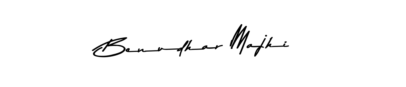 Create a beautiful signature design for name Benudhar Majhi. With this signature (Asem Kandis PERSONAL USE) fonts, you can make a handwritten signature for free. Benudhar Majhi signature style 9 images and pictures png