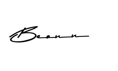 Make a beautiful signature design for name Beonn. With this signature (Asem Kandis PERSONAL USE) style, you can create a handwritten signature for free. Beonn signature style 9 images and pictures png