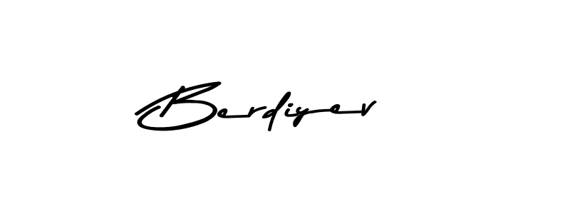 Use a signature maker to create a handwritten signature online. With this signature software, you can design (Asem Kandis PERSONAL USE) your own signature for name Berdiyev. Berdiyev signature style 9 images and pictures png