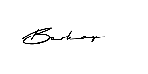 Make a beautiful signature design for name Berkay. With this signature (Asem Kandis PERSONAL USE) style, you can create a handwritten signature for free. Berkay signature style 9 images and pictures png