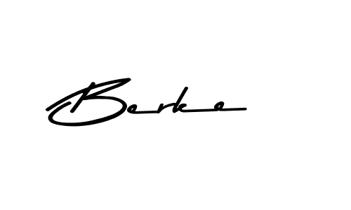 Berke stylish signature style. Best Handwritten Sign (Asem Kandis PERSONAL USE) for my name. Handwritten Signature Collection Ideas for my name Berke. Berke signature style 9 images and pictures png
