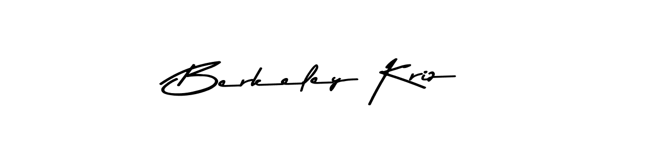 if you are searching for the best signature style for your name Berkeley Kriz. so please give up your signature search. here we have designed multiple signature styles  using Asem Kandis PERSONAL USE. Berkeley Kriz signature style 9 images and pictures png