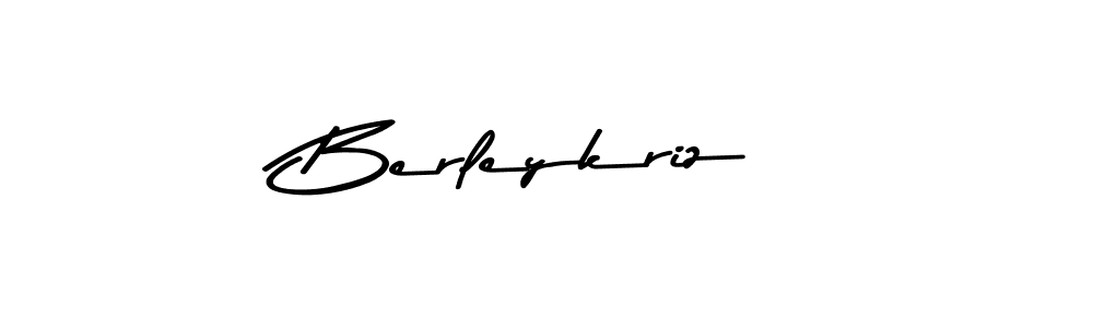 Use a signature maker to create a handwritten signature online. With this signature software, you can design (Asem Kandis PERSONAL USE) your own signature for name Berleykriz. Berleykriz signature style 9 images and pictures png
