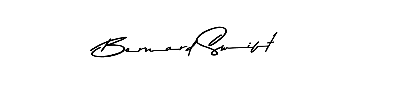 Similarly Asem Kandis PERSONAL USE is the best handwritten signature design. Signature creator online .You can use it as an online autograph creator for name Bernard Swift. Bernard Swift signature style 9 images and pictures png