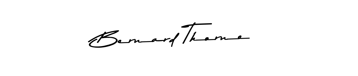 Use a signature maker to create a handwritten signature online. With this signature software, you can design (Asem Kandis PERSONAL USE) your own signature for name Bernard Thorne. Bernard Thorne signature style 9 images and pictures png