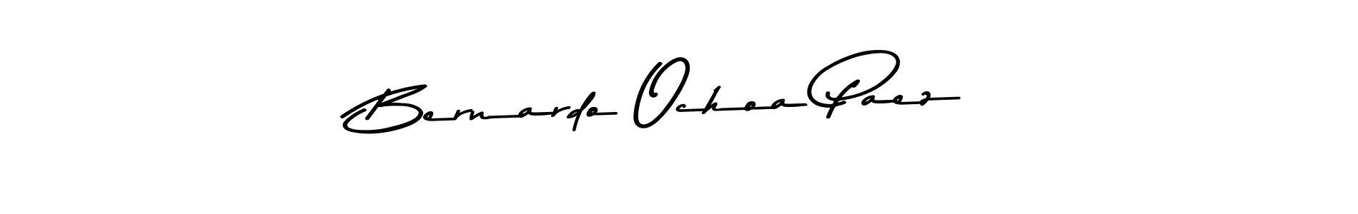 Asem Kandis PERSONAL USE is a professional signature style that is perfect for those who want to add a touch of class to their signature. It is also a great choice for those who want to make their signature more unique. Get Bernardo Ochoa Paez name to fancy signature for free. Bernardo Ochoa Paez signature style 9 images and pictures png