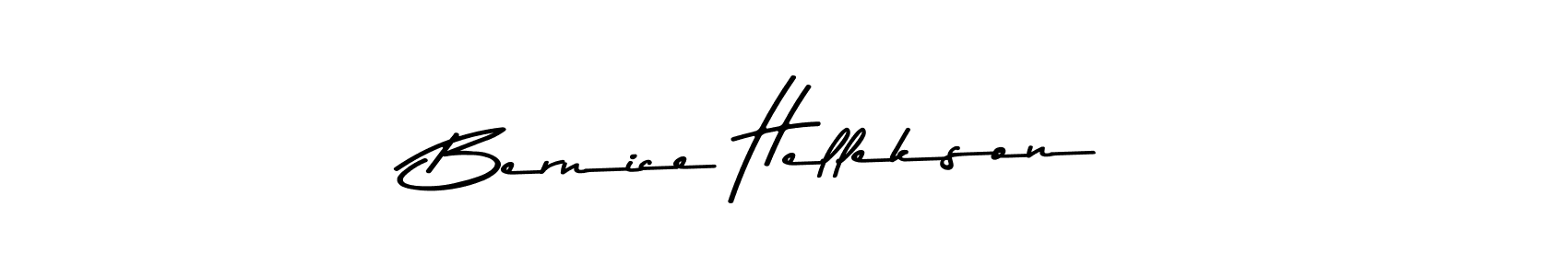 This is the best signature style for the Bernice Hellekson name. Also you like these signature font (Asem Kandis PERSONAL USE). Mix name signature. Bernice Hellekson signature style 9 images and pictures png