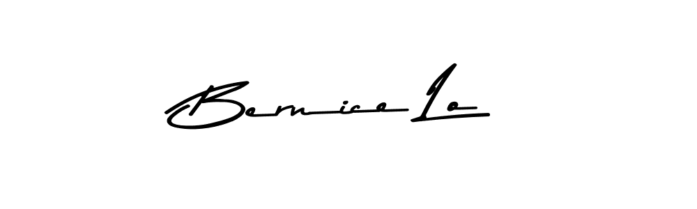 The best way (Asem Kandis PERSONAL USE) to make a short signature is to pick only two or three words in your name. The name Bernice Lo include a total of six letters. For converting this name. Bernice Lo signature style 9 images and pictures png