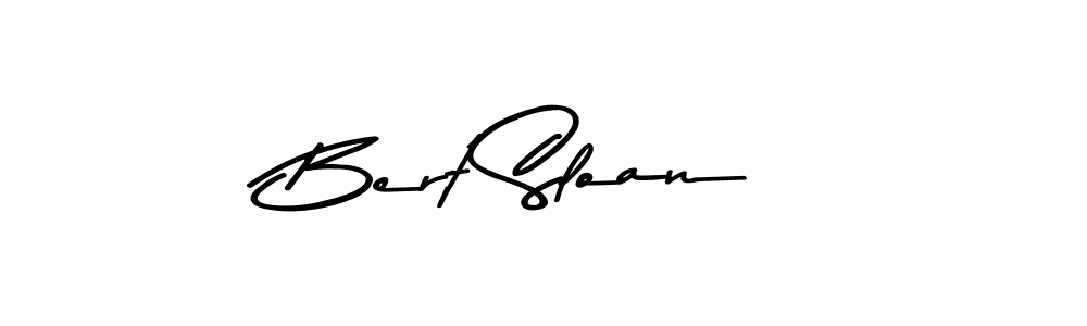 The best way (Asem Kandis PERSONAL USE) to make a short signature is to pick only two or three words in your name. The name Bert Sloan include a total of six letters. For converting this name. Bert Sloan signature style 9 images and pictures png