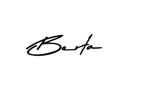 Check out images of Autograph of Berta name. Actor Berta Signature Style. Asem Kandis PERSONAL USE is a professional sign style online. Berta signature style 9 images and pictures png