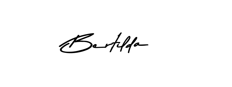 Bertilda stylish signature style. Best Handwritten Sign (Asem Kandis PERSONAL USE) for my name. Handwritten Signature Collection Ideas for my name Bertilda. Bertilda signature style 9 images and pictures png