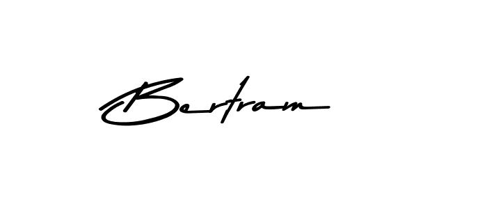 Create a beautiful signature design for name Bertram. With this signature (Asem Kandis PERSONAL USE) fonts, you can make a handwritten signature for free. Bertram signature style 9 images and pictures png