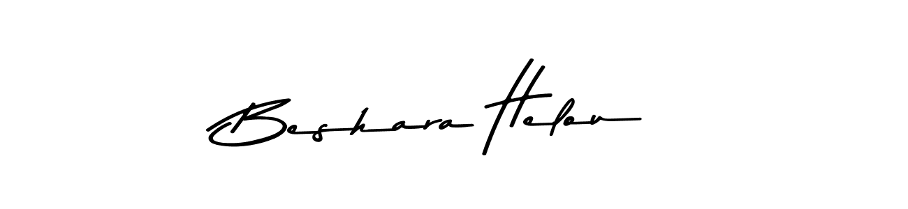 You should practise on your own different ways (Asem Kandis PERSONAL USE) to write your name (Beshara Helou) in signature. don't let someone else do it for you. Beshara Helou signature style 9 images and pictures png