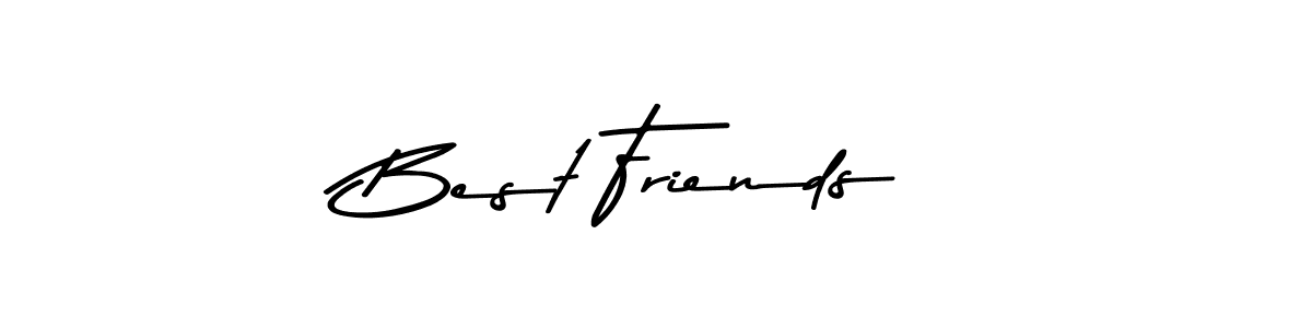 You should practise on your own different ways (Asem Kandis PERSONAL USE) to write your name (Best Friends) in signature. don't let someone else do it for you. Best Friends signature style 9 images and pictures png