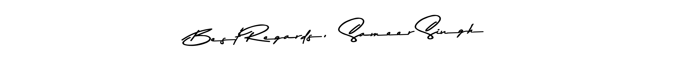 Also we have Best Regards,  Sameer Singh name is the best signature style. Create professional handwritten signature collection using Asem Kandis PERSONAL USE autograph style. Best Regards,  Sameer Singh signature style 9 images and pictures png