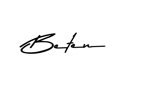 Asem Kandis PERSONAL USE is a professional signature style that is perfect for those who want to add a touch of class to their signature. It is also a great choice for those who want to make their signature more unique. Get Beten name to fancy signature for free. Beten signature style 9 images and pictures png