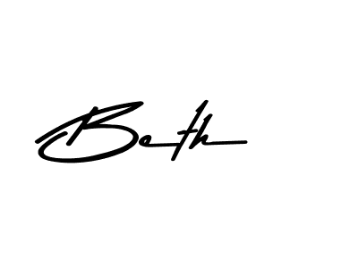 You should practise on your own different ways (Asem Kandis PERSONAL USE) to write your name (Beth) in signature. don't let someone else do it for you. Beth signature style 9 images and pictures png