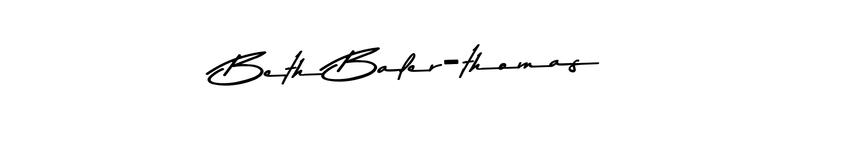 You should practise on your own different ways (Asem Kandis PERSONAL USE) to write your name (Beth Baler-thomas) in signature. don't let someone else do it for you. Beth Baler-thomas signature style 9 images and pictures png