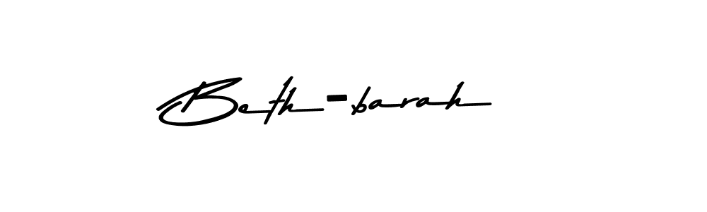Also You can easily find your signature by using the search form. We will create Beth-barah name handwritten signature images for you free of cost using Asem Kandis PERSONAL USE sign style. Beth-barah signature style 9 images and pictures png