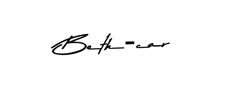 Also we have Beth-car name is the best signature style. Create professional handwritten signature collection using Asem Kandis PERSONAL USE autograph style. Beth-car signature style 9 images and pictures png