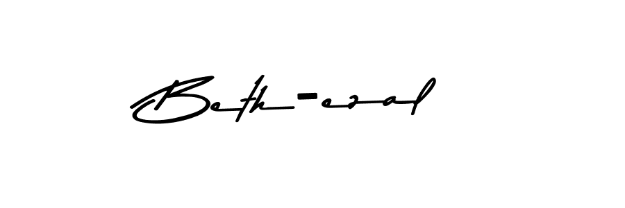 Use a signature maker to create a handwritten signature online. With this signature software, you can design (Asem Kandis PERSONAL USE) your own signature for name Beth-ezal. Beth-ezal signature style 9 images and pictures png