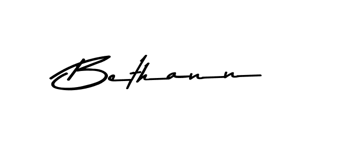 How to make Bethann signature? Asem Kandis PERSONAL USE is a professional autograph style. Create handwritten signature for Bethann name. Bethann signature style 9 images and pictures png