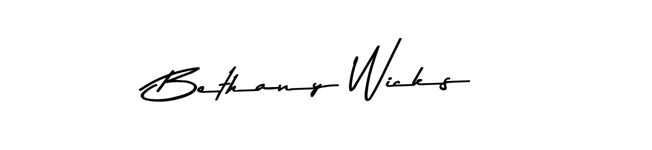 Similarly Asem Kandis PERSONAL USE is the best handwritten signature design. Signature creator online .You can use it as an online autograph creator for name Bethany Wicks. Bethany Wicks signature style 9 images and pictures png