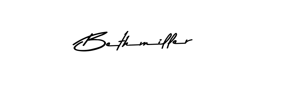 Similarly Asem Kandis PERSONAL USE is the best handwritten signature design. Signature creator online .You can use it as an online autograph creator for name Bethmiller. Bethmiller signature style 9 images and pictures png