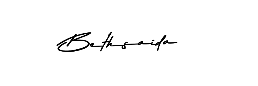 Use a signature maker to create a handwritten signature online. With this signature software, you can design (Asem Kandis PERSONAL USE) your own signature for name Bethsaida. Bethsaida signature style 9 images and pictures png