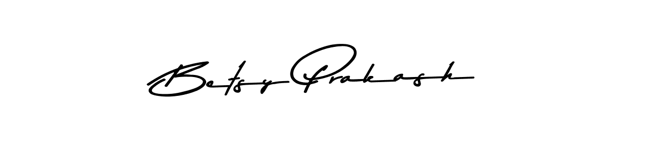 Also You can easily find your signature by using the search form. We will create Betsy Prakash name handwritten signature images for you free of cost using Asem Kandis PERSONAL USE sign style. Betsy Prakash signature style 9 images and pictures png