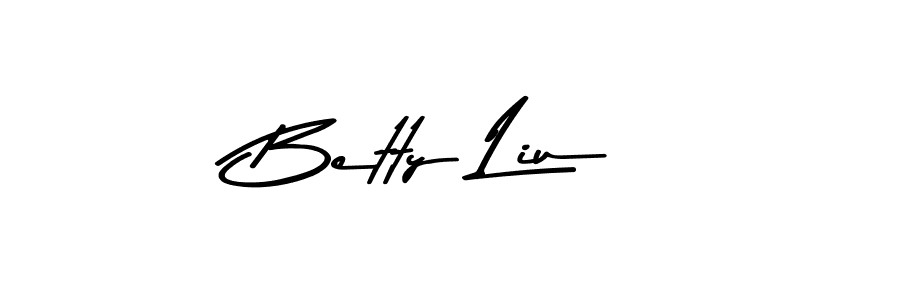 Betty Liu stylish signature style. Best Handwritten Sign (Asem Kandis PERSONAL USE) for my name. Handwritten Signature Collection Ideas for my name Betty Liu. Betty Liu signature style 9 images and pictures png