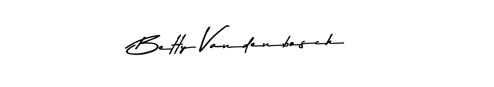 Design your own signature with our free online signature maker. With this signature software, you can create a handwritten (Asem Kandis PERSONAL USE) signature for name Betty Vandenbosch. Betty Vandenbosch signature style 9 images and pictures png