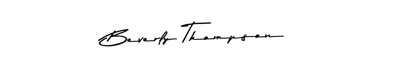 Use a signature maker to create a handwritten signature online. With this signature software, you can design (Asem Kandis PERSONAL USE) your own signature for name Beverly Thompson. Beverly Thompson signature style 9 images and pictures png