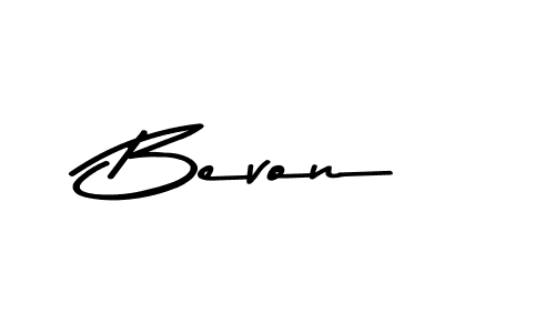 Make a beautiful signature design for name Bevon. Use this online signature maker to create a handwritten signature for free. Bevon signature style 9 images and pictures png