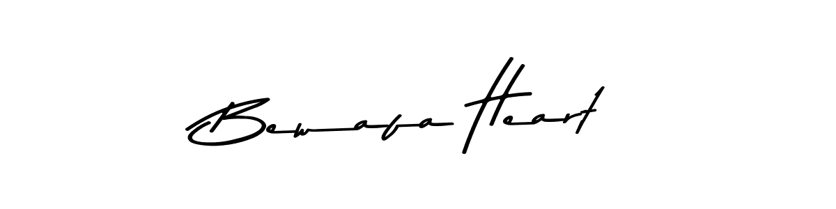 It looks lik you need a new signature style for name Bewafa Heart. Design unique handwritten (Asem Kandis PERSONAL USE) signature with our free signature maker in just a few clicks. Bewafa Heart signature style 9 images and pictures png