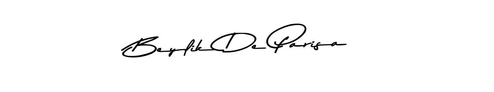 Also You can easily find your signature by using the search form. We will create Beylik De Parisa name handwritten signature images for you free of cost using Asem Kandis PERSONAL USE sign style. Beylik De Parisa signature style 9 images and pictures png