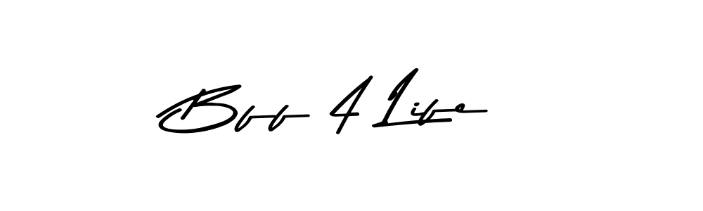 Also we have Bff 4 Life name is the best signature style. Create professional handwritten signature collection using Asem Kandis PERSONAL USE autograph style. Bff 4 Life signature style 9 images and pictures png