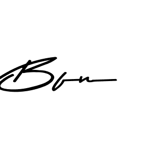 Make a beautiful signature design for name Bfn. With this signature (Asem Kandis PERSONAL USE) style, you can create a handwritten signature for free. Bfn signature style 9 images and pictures png