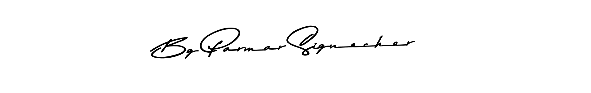 Make a beautiful signature design for name Bg Parmar Signecher. Use this online signature maker to create a handwritten signature for free. Bg Parmar Signecher signature style 9 images and pictures png