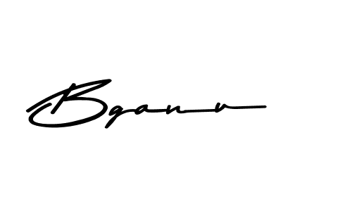 Create a beautiful signature design for name Bganu. With this signature (Asem Kandis PERSONAL USE) fonts, you can make a handwritten signature for free. Bganu signature style 9 images and pictures png