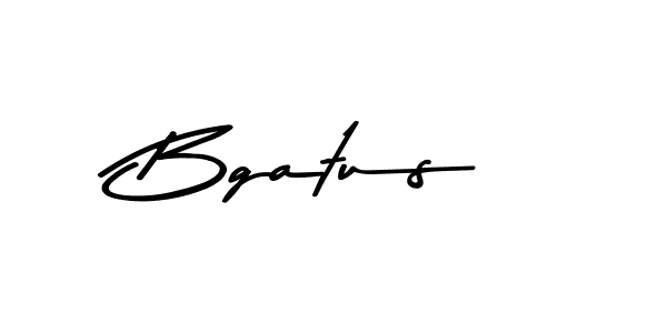 How to make Bgatus signature? Asem Kandis PERSONAL USE is a professional autograph style. Create handwritten signature for Bgatus name. Bgatus signature style 9 images and pictures png