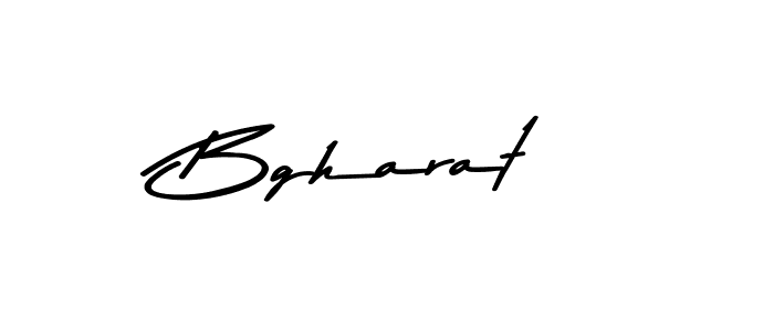 How to make Bgharat name signature. Use Asem Kandis PERSONAL USE style for creating short signs online. This is the latest handwritten sign. Bgharat signature style 9 images and pictures png