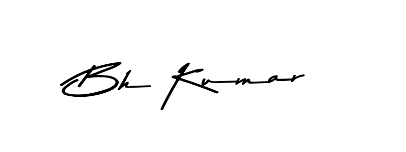 Use a signature maker to create a handwritten signature online. With this signature software, you can design (Asem Kandis PERSONAL USE) your own signature for name Bh Kumar. Bh Kumar signature style 9 images and pictures png