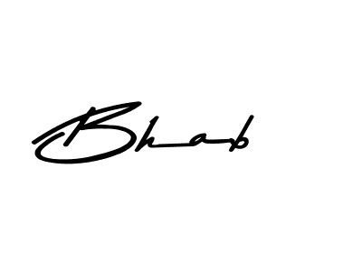 Similarly Asem Kandis PERSONAL USE is the best handwritten signature design. Signature creator online .You can use it as an online autograph creator for name Bhab. Bhab signature style 9 images and pictures png