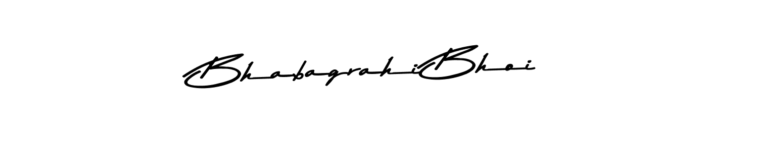 Make a beautiful signature design for name Bhabagrahi Bhoi. With this signature (Asem Kandis PERSONAL USE) style, you can create a handwritten signature for free. Bhabagrahi Bhoi signature style 9 images and pictures png