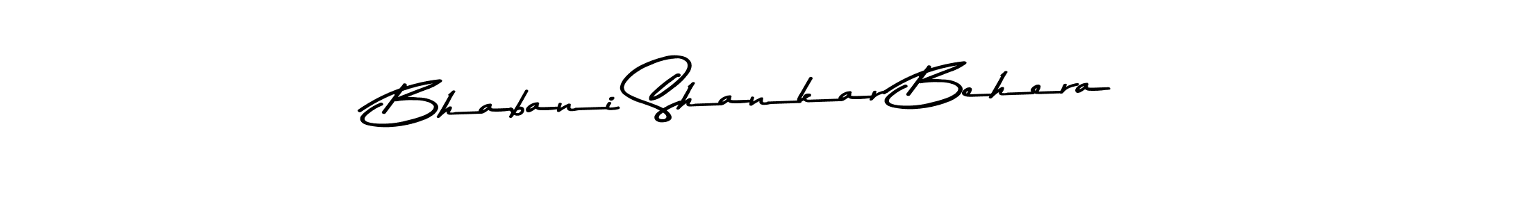 How to make Bhabani Shankar Behera name signature. Use Asem Kandis PERSONAL USE style for creating short signs online. This is the latest handwritten sign. Bhabani Shankar Behera signature style 9 images and pictures png