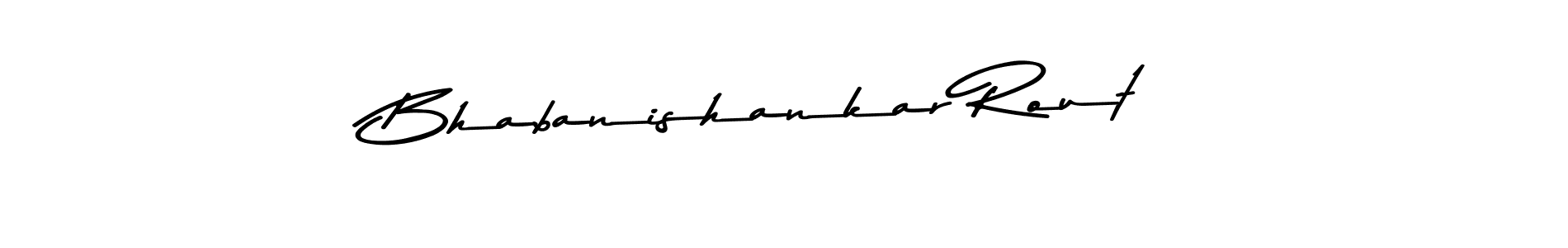 Bhabanishankar Rout stylish signature style. Best Handwritten Sign (Asem Kandis PERSONAL USE) for my name. Handwritten Signature Collection Ideas for my name Bhabanishankar Rout. Bhabanishankar Rout signature style 9 images and pictures png