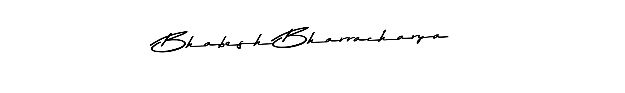 How to make Bhabesh Bharracharya signature? Asem Kandis PERSONAL USE is a professional autograph style. Create handwritten signature for Bhabesh Bharracharya name. Bhabesh Bharracharya signature style 9 images and pictures png