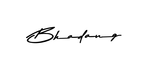 Make a beautiful signature design for name Bhadang. Use this online signature maker to create a handwritten signature for free. Bhadang signature style 9 images and pictures png