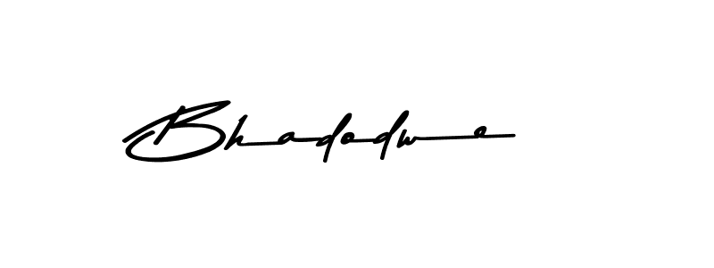 How to Draw Bhadodwe signature style? Asem Kandis PERSONAL USE is a latest design signature styles for name Bhadodwe. Bhadodwe signature style 9 images and pictures png